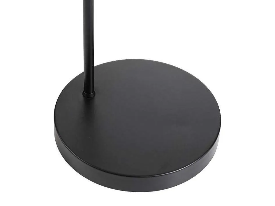 OZAIA Staande Lamp-Staande Lamp Met Vintage-Stijl Van Metaal - H154 Cm - Zwart En Goudkleurig - Otilie