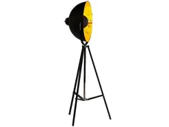 OZAIA Aanbiedingen: Woonaccessoires-Staande Lamp Movie - H. 166 Cm - Goudkleurig Van Het Merk Inside Art