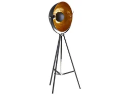 OZAIA Aanbiedingen: Woonaccessoires-Staande Lamp Movie - H. 166 Cm - Goudkleurig Van Het Merk Inside Art