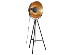 OZAIA Staande Lamp-Staande Lamp Movie - H. 166 Cm - Koperkleurig Van Het Merk Inside Art