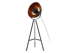 OZAIA Staande Lamp-Staande Lamp Movie - H. 166 Cm - Koperkleurig Van Het Merk Inside Art