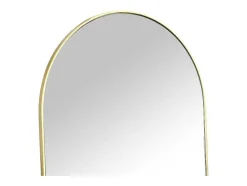 OZAIA Spiegel-Staande Spiegel Met Boog Van Metaal - L50 X H170 Cm - Goudkleurig - Mailen