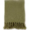 Venture Home Huistextiel-Stanly Plaid 170X130Cm Groen.