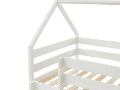 Vente-unique Kinderbed Stapelbed-Stapelbed 2 X 90 X 190 Cm - 2 Laden - Grenen - Wit - Chori