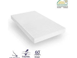 MISTER SANDMAN Tweepersoonsmatras-Stevig Ondersteunend Matras - Matras Met 7 Zones En Wasbare Hoes - 160X200 Cm
