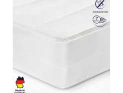 MISTER SANDMAN Tweepersoonsmatras-Stevig Ondersteunend Matras - Matras Met 7 Zones En Wasbare Hoes - 180X200 Cm