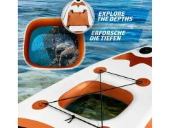 Vente-unique Watersport-Sup Board Bastet 320 Cm - Rose Goud - Incl. Accessoires