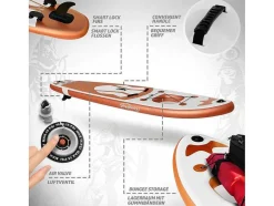 Vente-unique Watersport-Sup Board Bastet 305 Cm - Rose Goud - Incl. Accessoires
