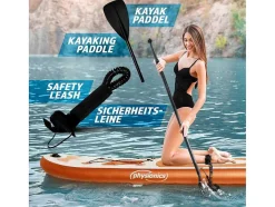 Vente-unique Watersport-Sup Board Bastet 366 Cm - Rose Goud - Incl. Accessoires