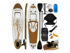 Vente-unique Watersport-Sup Board Gold Ra 305 Cm - Goud - Incl. Accessoires