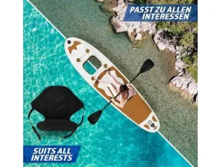 Vente-unique Watersport-Sup Board Gold Ra 366 Cm - Goud - Incl. Accessoires
