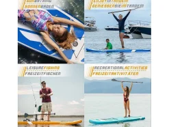 Vente-unique Watersport-Sup Board Kraken 305 Cm - Oranje - Incl. Accessoires