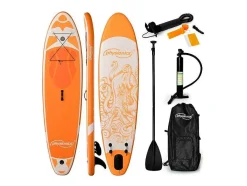 Vente-unique Watersport-Sup Board Kraken 305 Cm - Oranje - Incl. Accessoires