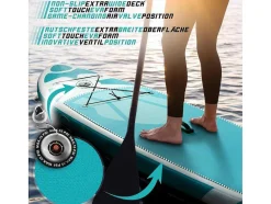 Vente-unique Watersport-Sup Board Nymphe 305 Cm - Mintgroen - Incl. Accessoires