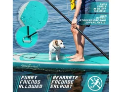 Vente-unique Watersport-Sup Board Nymphe 305 Cm - Mintgroen - Incl. Accessoires