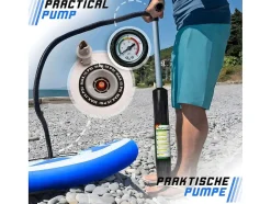 Vente-unique Watersport-Sup Board Poseidon 366 Cm - Blauw - Incl. Accessoires