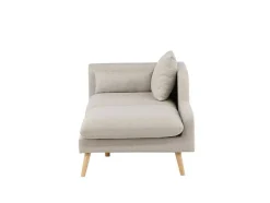 Vente-unique Chaise Longue-Tacoma Bank 2 Persoons Bruin.