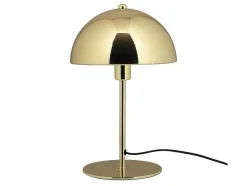 OZAIA Lamp-Tafellamp Met Champignonvorm En Vintage-Look Met Messingeffect - D 20 Cm X H 30 Cm - Goudkleurig - Ontario