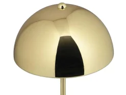 OZAIA Lamp-Tafellamp Met Champignonvorm En Vintage-Look Met Messingeffect - D 20 Cm X H 30 Cm - Goudkleurig - Ontario
