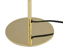 OZAIA Lamp-Tafellamp Met Champignonvorm En Vintage-Look Met Messingeffect - D 20 Cm X H 30 Cm - Goudkleurig - Ontario
