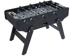 Vente-unique Spel Voor Binnen-Tafelvoetbal Lionel Van Mdf - L153 X B77,6 X H96 Cm - Zwart