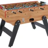 Vente-unique Spel Voor Binnen-Tafelvoetbal Met Muntautomaat Henry Van Mdf - L153 X B77,6 X H96 Cm - Eikenkleur