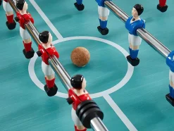 Vente-unique Spel Voor Binnen-Tafelvoetbal Met Muntautomaat Henry Van Mdf - L153 X B77,6 X H96 Cm - Eikenkleur