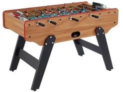 Vente-unique Spel Voor Binnen-Tafelvoetbal Paulo Van Mdf - L153 X B77,6 X H96 Cm - Eiken