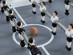 Vente-unique Spel Voor Binnen-Tafelvoetbal Suarez Van Mdf - L153 X B77,6 X H96 Cm - Wit