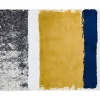 OZAIA Klein Tapijt-Tapijt Camden - Polyester - 120 X 170 Cm - Mosterdkleur, Marineblauw, Grijs