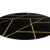 RugsX Tapijt Rond-Tapijt Emerald Exclusief 1012 Cirkel - Glamour, Stijlvol Marmer, Geome Cercle 120 Cm