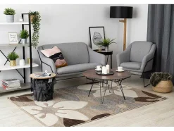 RugsX Groot Tapijt-Tapijt Feel 1602/15055 Bloemen , Beige / Grijskleuring 200X290 Cm