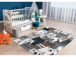 RugsX Kindervloerkleed-Tapijt Fun Pets Voor Kinderen, Dieren Multi 280X370 Cm