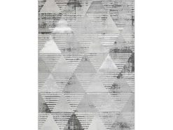RugsX Groot Tapijt-Tapijt Lira E1627 Drieho Geometrisch, Structureel, Modern, Glamour - G 200X290 Cm