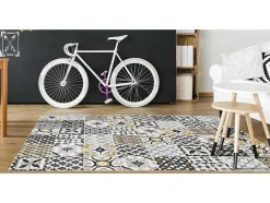 OZAIA Klein Tapijt-Tapijt Met Vloertegeleffect Ornico - 120 X 170 Cm - Meerkleurig