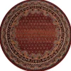 RugsX Tapijt Rond-Tapijt Polonia Rond Baron Bordeaux Cercle 200 Cm