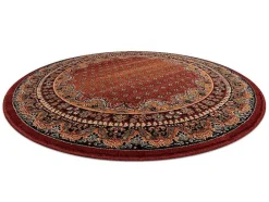 RugsX Tapijt Rond-Tapijt Polonia Rond Baron Bordeaux Cercle 200 Cm