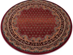 RugsX Tapijt Rond-Tapijt Polonia Rond Baron Bordeaux Cercle 200 Cm