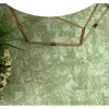 RugsX Tapijt Rond-Tapijt Rond Solid Groen 20 Beton Cercle 100 Cm
