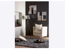 OZAIA Tapijt Hoogpolig-Tapijt Shaggy Dolce Antraciet - Polyester - 140 X 200 Cm