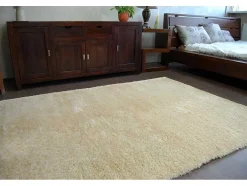 RugsX Tapijt Hoogpolig-Tapijt Shaggy Narin P901 Knoflook Goud 120X170 Cm