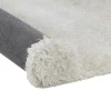 OZAIA Tapijt Hoogpolig-Tapijt Shaggy Van Microvezel Harvey - Polyester - Wit - 160 X 230 Cm