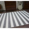 RugsX Groot Tapijt-Tapijt Sketch - F758 Grijs /Wit - Strepen 200X290 Cm