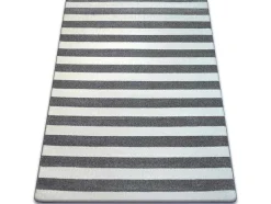 RugsX Groot Tapijt-Tapijt Sketch - F758 Grijs /Wit - Strepen 200X290 Cm
