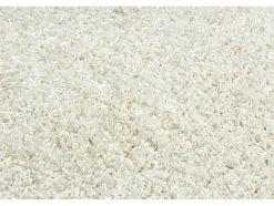 RugsX Tapijt Rond-Tapijt Soffi Rond Shaggy 5Cm Creme Cercle 120 Cm