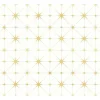 OZAIA Woonkamertapijt-Tapijt Van Vinyl Met Art-Decostijl - 120 X 180 Cm - Wit En Goudkleurig - Caroza