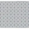 OZAIA Tapijt Van Vinyl-Tapijt Van Vinyl Met Vloertegelmotief Terquise - 120 X 180 Cm - Blauw En Wit