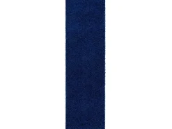 RugsX Tapijt Hoogpolig-Tapijt, Vloerbekleding Soffi Shaggy 5Cm Blauw - Voor Keuken, Naar De G 60X300 Cm