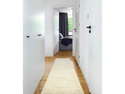RugsX Tapijt Hoogpolig-Tapijt, Vloerbekleding Soffi Shaggy 5Cm Creme - Voor Keuken, Naar De 70X250 Cm