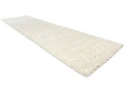RugsX Tapijt Hoogpolig-Tapijt, Vloerbekleding Soffi Shaggy 5Cm Creme - Voor Keuken, Naar De 70X250 Cm